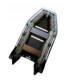 Лодка надувная моторная килевая Kolibri KM-300D камуфляж