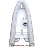 Лодка надувная моторная с жестким дном Kolibri RIB-500, комплектация ЛЮКС