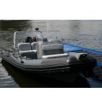 Лодка надувная моторная с жестким дном Adventure RIB Vesta V-650